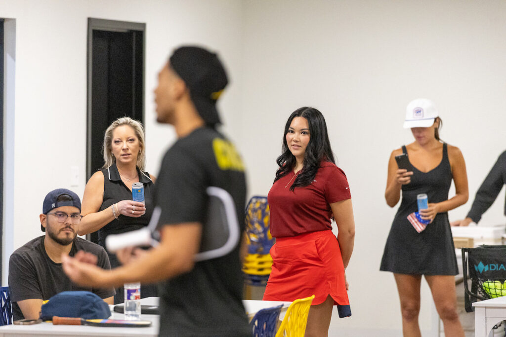 PLANO, TX - AUGUST 28: North Texas Built chapter holds their Pickleball Network Tournament at Pickleball Kingdom on August 28, Plano, Texas. (Photo by Aric Becker)