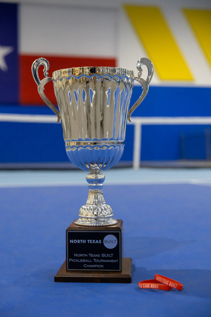 PLANO, TX - AUGUST 28: North Texas Built chapter holds their Pickleball Network Tournament at Pickleball Kingdom on August 28, Plano, Texas. (Photo by Aric Becker)