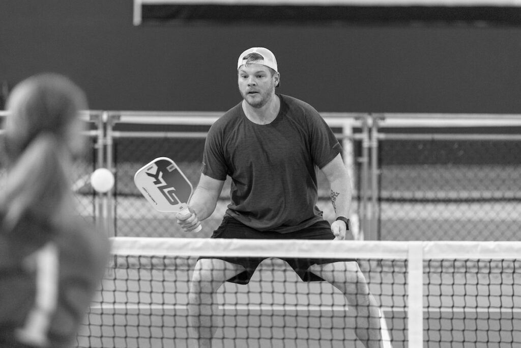 PLANO, TX - AUGUST 28: North Texas Built chapter holds their Pickleball Network Tournament at Pickleball Kingdom on August 28, Plano, Texas. (Photo by Aric Becker)