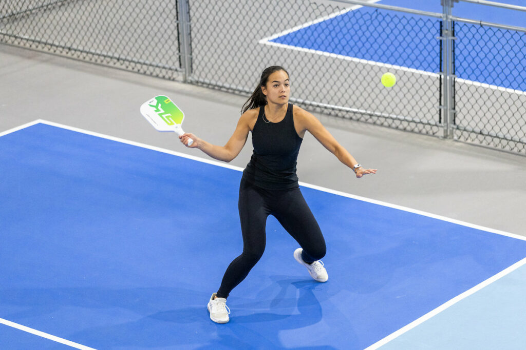 PLANO, TX - AUGUST 28: North Texas Built chapter holds their Pickleball Network Tournament at Pickleball Kingdom on August 28, Plano, Texas. (Photo by Aric Becker)