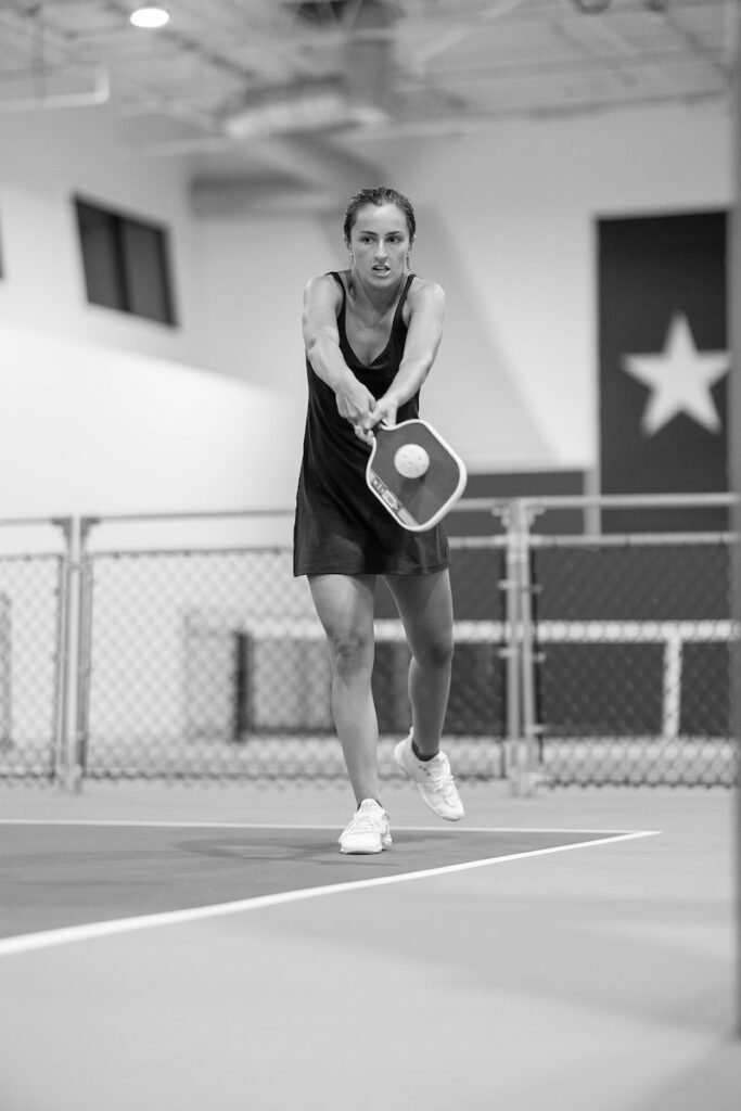 PLANO, TX - AUGUST 28: North Texas Built chapter holds their Pickleball Network Tournament at Pickleball Kingdom on August 28, Plano, Texas. (Photo by Aric Becker)